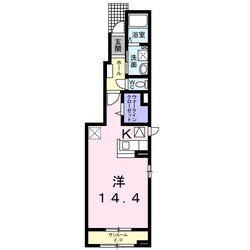 島内駅 徒歩9分 1階の物件間取画像